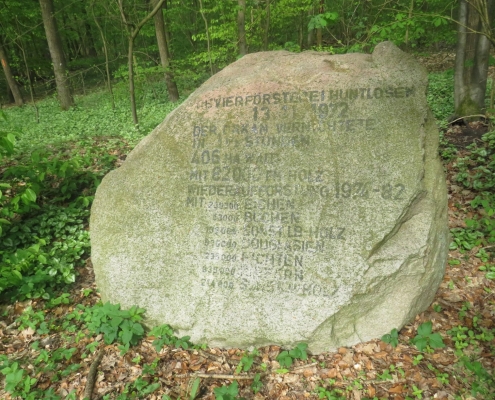 Gedenkstein Hegeler Wald